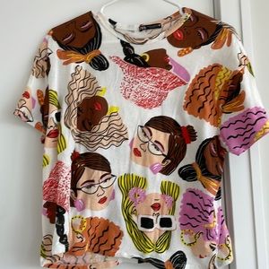 Zara many women faces top
